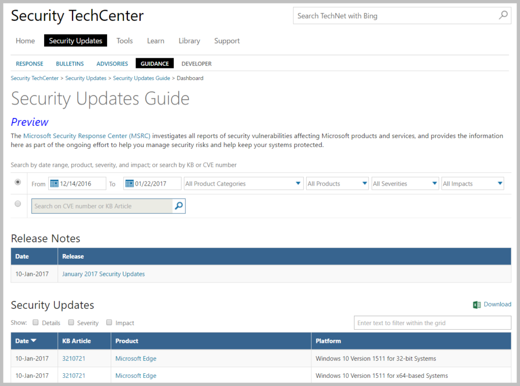 offline microsoft update file secure